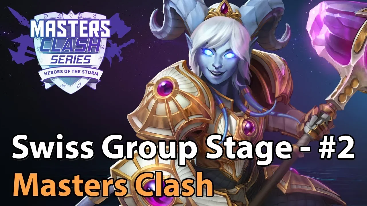 ► Heroes of the Storm: Masters Clash Swiss Groupstage - Part 2