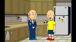 Caillou Calls Mr Hinkle Grandpa Grounded Template Style 2014