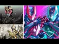 Download Lagu [Kamen Rider] Main riders all henshin FINAL form and finisher (Kuuga Ultimate - Ultimate Revice)