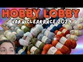 HOBBY LOBBY YARN CLEARANCE 2024 - Come See What I Got