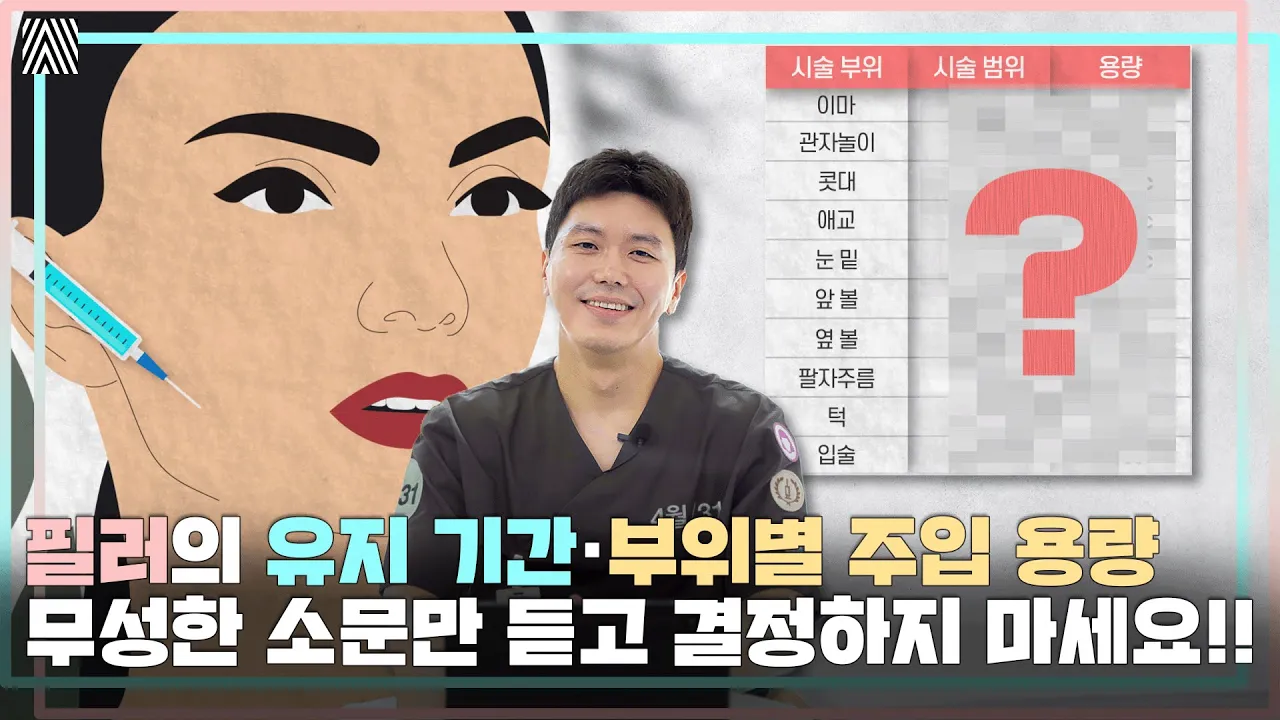 필러 맞기 전 꼭 알아야 할 필수 정보!! 이 정도는 꼭 알아야 합니다!! 필러2편_[4월31일 성형외과]