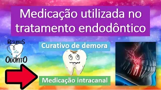 MEDICAÇÃO USADA NO TRATAMENTO DE CANAL | Resumos de Odonto