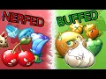Lagu PvZ2 Reflourished: All Plant Balance Changes (Part 1)