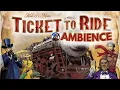 Lagu Ticket to Ride Bordspel Sfeer - Western Achtergrondmuziek met Geluiden en Visuals