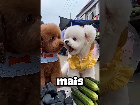 CACHORROS NÃO SABEM VENDER 😂 #amazingnature #pets #bailarinafeliz