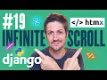 Infinite Scroll with Htmx - Building a web app with Django