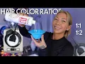 hair color ratios explained how to use a scale to weigh color 2024