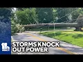 Thousands without power after storms BGE works to fix outages