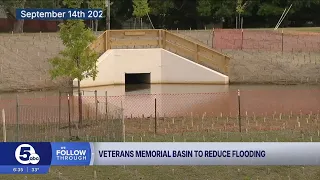 West Creek Veterans Basin in Parma opens early