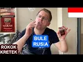 RUSSISCHE BULE probeert INDONESISCHE SIGARETTEN 🚬🇮🇩 (Gudang Garam)
