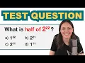 Lagu Job Interview Math Question – Half of 2²²?!