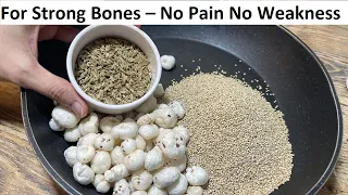 For Strong Bones, Best source of Calcium & Vitamins. Healthy Recipe for Daily Nutrition