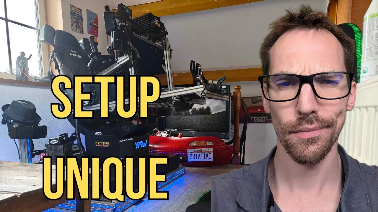 Un setup simracing UNIQUE, pensé par un vrai passionné