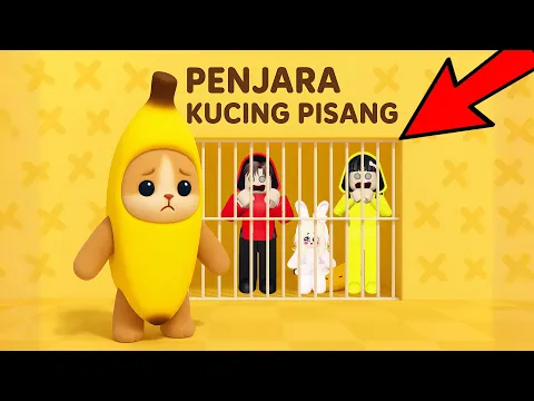 Video Thumbnail: Yuta, Mio Dan Baby Celine Kabur Dari Penjara Banana Cat Yang Lucu || ROBLOX