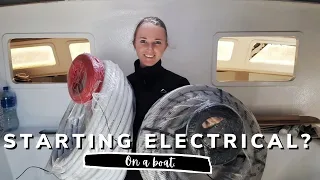 STARTING our ELECTRICAL | YACHT REBUILD WEEK 38
