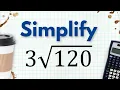 Simplify SQUARE ROOTS 2 EASY Ways