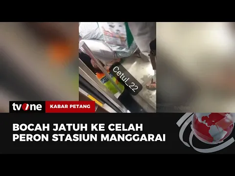 Detik-detik Evakuasi Bocah Jatuh di Peron St. Manggarai Berlangsung Dramatis