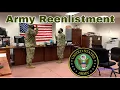 Reenlisting In The Army My Reenlistment Ceremony