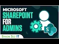 Microsoft SharePoint Administration Training A Tutorial Guide for Admins of Sharepoint