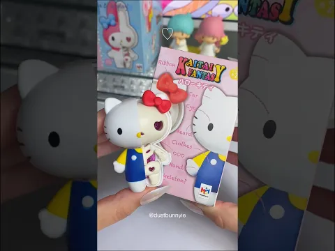 Download MP3 unbox this cute but creepy hello kitty figure with me 🦴💕✨ #sanrio #cute #hellokitty #unboxing