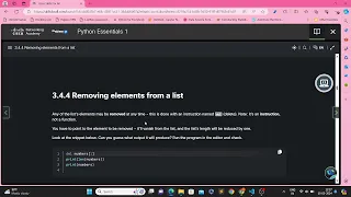 Cisco Python Course Module 3 3 4 Section 4 - Lists