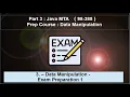 3 Java MTA - Data Manipulation