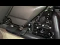 2019 Harley Davidson Street Glide Special passenger pegs swap