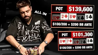 MY BIGGEST CASH GAMES EVER ($+100.000 pots in Las Vegas)