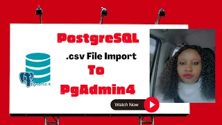 PostgreSQL tutorial How to Import CSV file to PostgreSQL Database PgAmin4