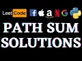 Path Sum Leetcode Python Solution Python