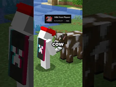 Minecraft: Milk Your Friend Mod