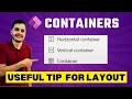 Power Apps Container Horizontal Container and Vertical Container - how to group and align things