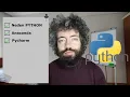 PYTHON Training 1 - Why Python and Required Installations