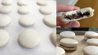 [SUB] Basic Macaron Shells with Less Sugar| สูตรมาการองพื้นฐานแบบหวานน้อย | My Baking Lab+