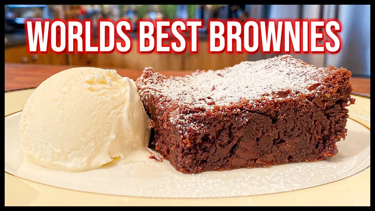 Professional Baker Teaches You How To Make BROWNIES!. 