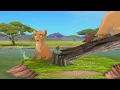 The Lion Guard Baboons - Kiara Tiifu And Zuri Get Off The Island Scene