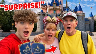 Surprising My Parents With A Trip To DISNEYLAND!