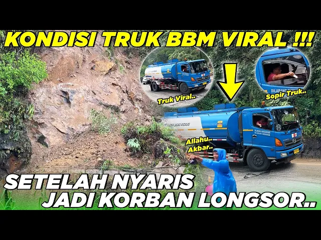 Download MP3 ALLAHUAKBAR ‼️ Kondisi Terkini Truk BBM Viral Usai Nyaris Jadi Korban Longsor di Sitinjau Lauik