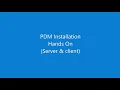 Solidworks PDM Installation Server and Client