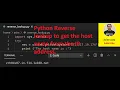 Python Reverse lookup to get the host name from the IP address