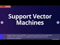 Support Vector Machine SVM -Machine Learning Data Science