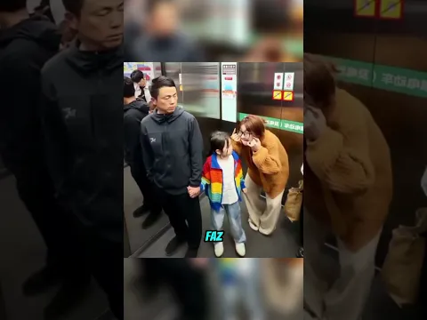 Ela provocou a criança sem o pai perceber, mas ele fez isso. #curiosidades