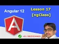 Angular 12 Tutorial In Hindi Lesson 17 How to Use ngClass Attribute Directive Urdu Hindi