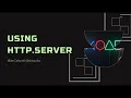 Using Python to Serve Files Locally
