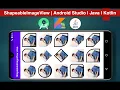 ShapeableImageView Android Studio Java Kotlin