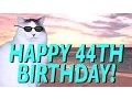 HAPPY 44th BIRT AY - EPIC CAT Happy Birt ay Song