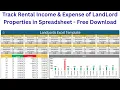 The ULTIMATE Property Management Spreadsheet for Landlords FREE Download