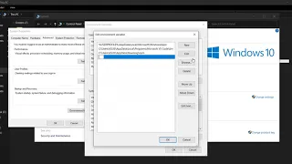 Editing Environment variable and setting path for php