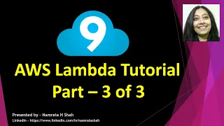 AWS Cloud9 - AWS Lambda Tutorial
