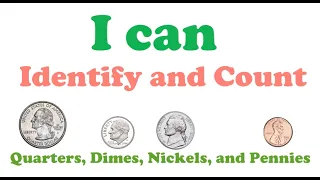 Counting Money Quarters Dimes Nickels Pennies
